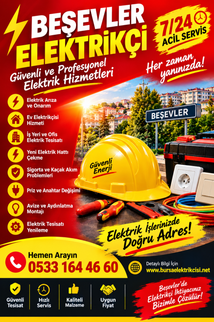 beşevler elektrikçi