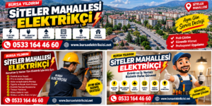 YILDIRIM SİTELER MAHALLESİ ELEKTRİKÇİ.
