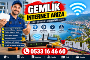 Gemlik internet arıza telefon 0533 164 46 60